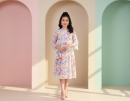 Blossom Breeze Floral Dress – Pastel Perfection