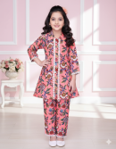 Blossom Garden Girls Floral Kurta Set