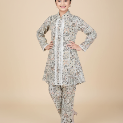 Royal Grace Girls’ Printed Co-Ord Set